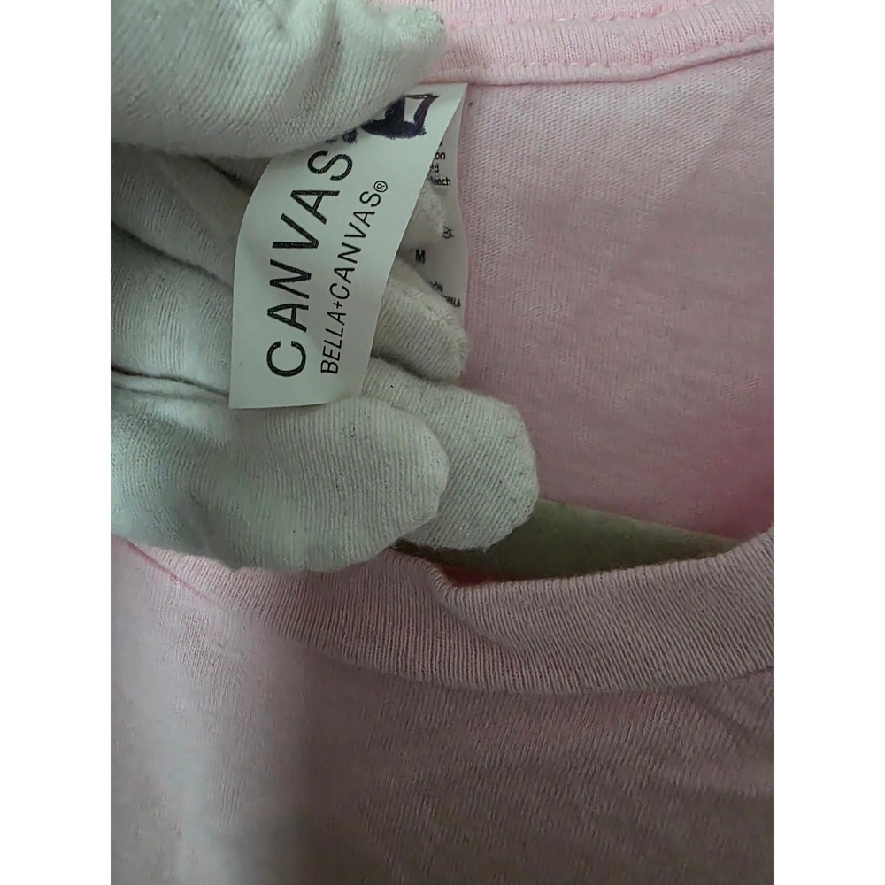 Bella+Canvas T-Shirt Unisex Medium Pink Excellent Fifth Grade Rocks Graphic Tee - Picture 3 of 6